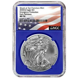 2020 (S) $1 AJ Vo[ C[O NGC MS70 ً}Y ER tbO x...