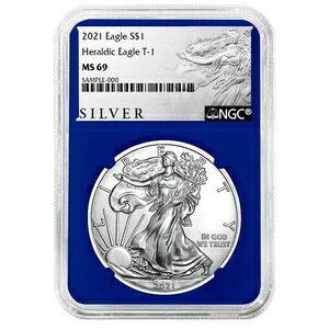 2021N 1h ^Cv1 AJVo[C[O NGC MS69 ALSx u[RA