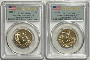 2022 P B D B VT AJECmx[VE_[EXm[{[h PCGS MS66 t@[XgEXgCN