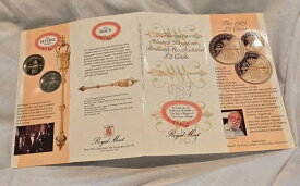 1989年 権利章典および権利主張300周年記念 英国王立造幣局 BU 2ポンド未開封コイン2枚パック