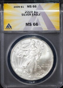 2009N 1h Vo[ AJC[O MS 66 ANACS # 7625619 + {[iX