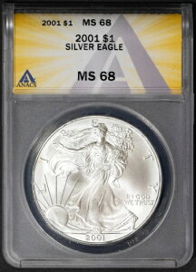 2001N 1h݃AJC[O MS 68 ANACS # 7668296 + {[iX