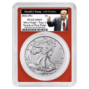 2021 (W) $1 ^Cv 2 AJ Vo[ C[O PCGS MS69 gv 45 哝̃x...