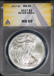 2017N 1h Vo[ AJC[O MS 69 ANACS # 7668869 + {[iX