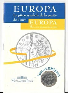 tX 1[ = 6.55957t 1999 KM#1254 UNC Vo[ 30mm 13g tH_[ B7