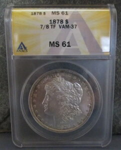 1878�N �����K���E�_���[ 7/8 �e�[���t�F�U�[ Vam 37 ANACS MS-61