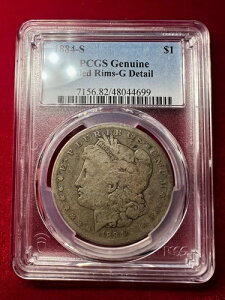 1884-S KE_[ **󏭂ȃL[f[gI** PCGS KiAut@ChEvj[NATtVXR