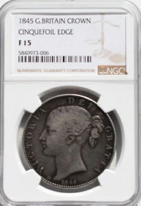 1845�N �V���o�[ �t���N���E�� �܂t���� �p�� NGC F15 �R�C�� �r�N�g���A