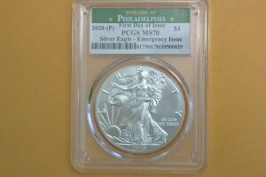 2020N (P) Vo[ AJC[O $1 PCGS MS70 ً}s