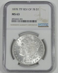 1878N 7HtK NGC MS 63 ̉