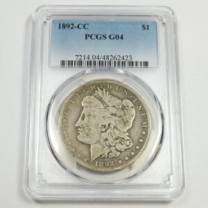 1892 CC PCGS G4 - KE_[ 1h čRC #49666A