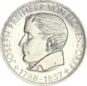 hCcAMaLORC 5 DM 1957 J Freiherr von Eichendorff Vo[ ʁAF. BU/UNC.-