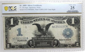 1899N 1hݏؖuubNC[Ov PCGS 25 ɗǍD Fr 236