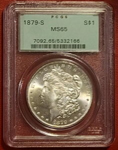 AeB[N 1879-S [Kh PCGS O[h I[hO[z_[ MS-65 Εi