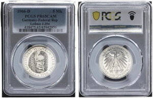 BRD 5}[N 1966 D Cvjbc PCGSFv[tRC PR65CAM 90771