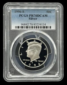 AJPlfB݃v[tRC 1996-S 50C Ӓς PCGS PR70DCAM