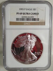 1993-P v[t Vo[ C[O _[ NGC PF69 Eg JI Ɋ󏭂ȃRCAOς PF70!