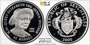 2000N ZCVF GUxX2 v[t Vo[ 25s[ - PCGS PR 70 DC