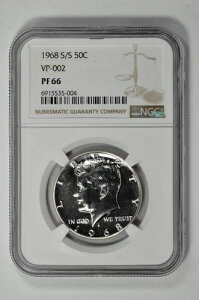 1968N S/S 50Zg VP-002 v[t PlfB n[t_[ NGC PF 66 Viz_[t
