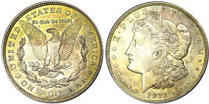 1921 �N $1 CH �~���g�X�e�[�g ���[�K�� �h�� ~ �������p�X�e�� �J���[!