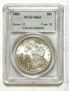 1885N [K Vo[h PCGS MS63ARCAtXgH̃\[v{bNXP[X