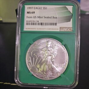 1997N AJ Vo[ C[O NGC MS69 - O[ RA č J{bNX QR SLAB