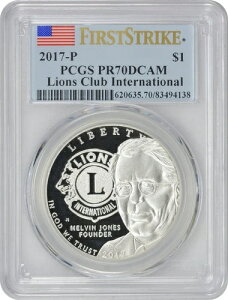 2017-P ���C�I���Y�N���u���ۋL�O�h�� PR70DCAM PCGS �t�@�[�X�g�X�g���C�N