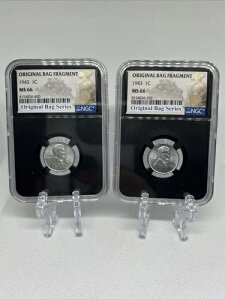 1943�N �X�`�[���y�j�[ �����J�[�� 1�Z���g �I���W�i���o�b�O �t���O�����g NGC MS66 ����2