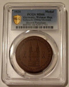 hCc C}[a }CZ 1924N 탁_ VEt-1990a MS66 PCGS