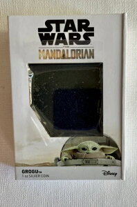 2022年 スターウォーズ グローグー イン ポッド 1オンス シルバーコイン(箱付き)