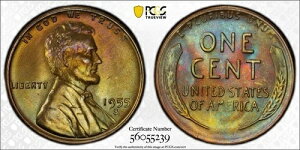 1955-S J[ EB[g Zg yj[ 1Zg - PCGS MS65BN - g[ PQ