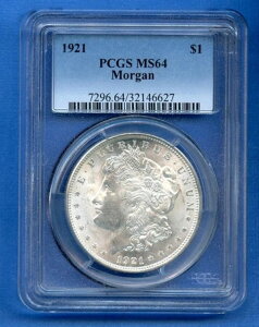 1921 P PCGS MS64 KE_[ 1h čǔs  1921-P MS-64 uXgzCg