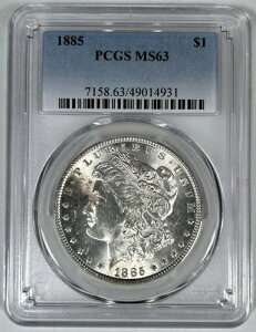 1885N K 1hd PCGS MS 63