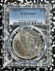 1904N AJ 1h KE_[ PCGS MS64 bgԍ G448 Vo[I `CX UNCI