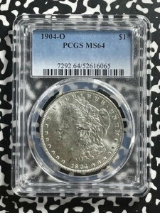 1904N AJ 1h KE_[ PCGS MS64 bgԍ G433 Vo[I `CX UNCI