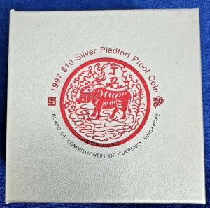 �V���K�|�[�� 1997 $10 �s�G�t�H�[�g �v���[�t 2�I���X .999 �V���o�[ 38K ���s ��������