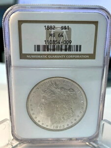 1882N AJ K 1h - NGC - MS64 - USM482P0