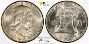 1954N tN n[t_[ PCGS MS64uobOXEoj[v FS-401