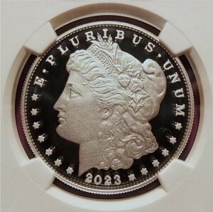 2023 S-MORGAN $-NGC PF70 UC-���������[�X-�p�[�t�F�N�g�R�C��-KM#110a TOK-051
