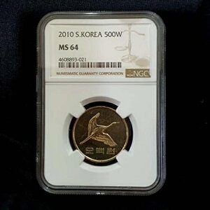 2010N ؍ 500EH  d UNC NGC MS 64 O[h