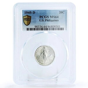 AJ tBs 20Z^{ ݕ KM-182 MS64 PCGS  1945N