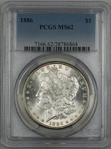 1886�N �����K����� 1�h�� PCGS MS-62 (�ǎ��R�C��) (3B)