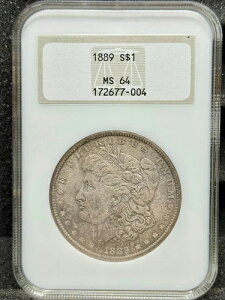 1889�N �����K�� �V���o�[�h�� NGC MS64 | �C���t���΍�ɗD�ꂽ�����͂̂��鉿�i