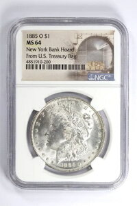 1885-O 1h K NYsۊ čȃobO NGC MS64