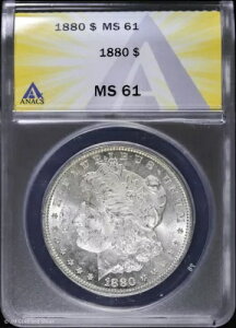 1880-P 1h K ANACS MS 61 |  UNC