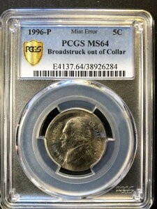 1996N WFt@[\ jbP u[hXgbN u[hXgCN G[ PCGS MS64 *NH[^[TCY*