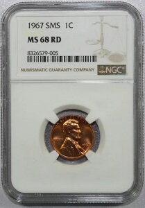 1967N SMS J[ Zg NGC MS68 RD - PQ F RCI#494