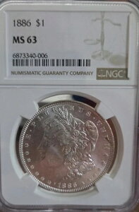 K 1885 O NGC MS 64  1hd 90%