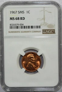 1967N SMS J[ Zg NGC MS68 RD - PQ F RCI#496
