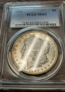 1896�N �����K����� MS63 PCGS VAM 19 TOP 100